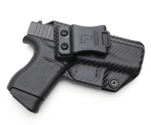 image of the Glock 43 IWB Tulster Profile kydex appendix Holster in 2017