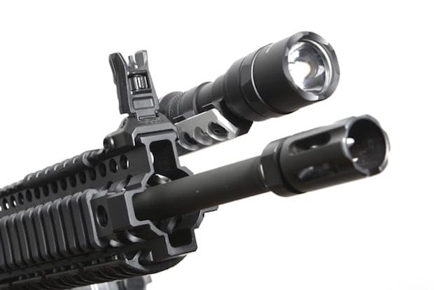 image of the best tactical ar 15 flashlight and mount combo for the money