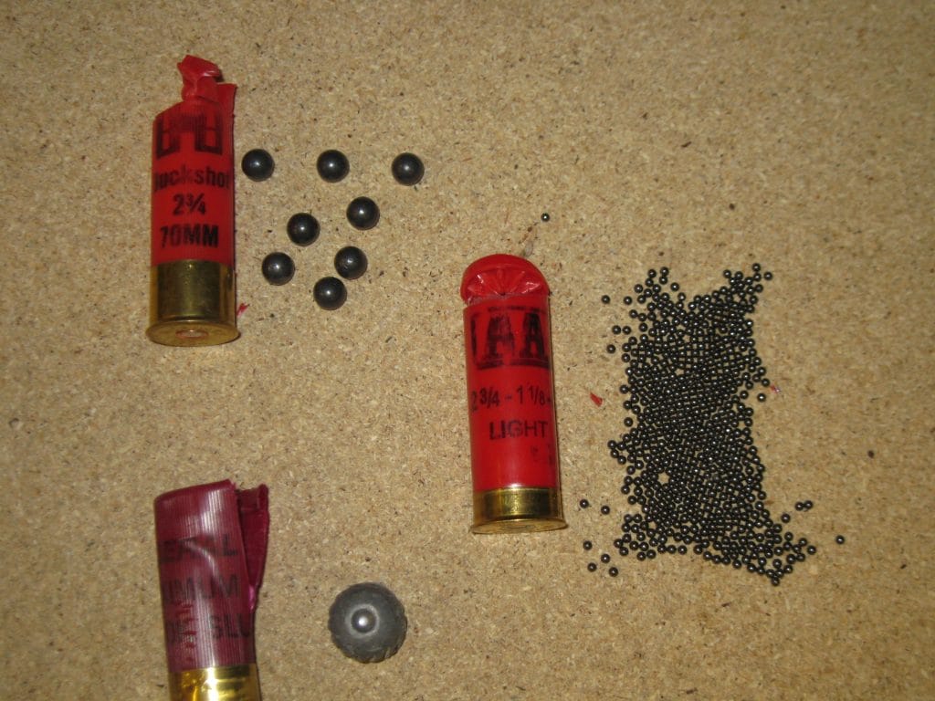 Image of different shotgun shells