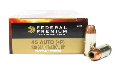 image of Federal 230 gr Tactical Bonded +P