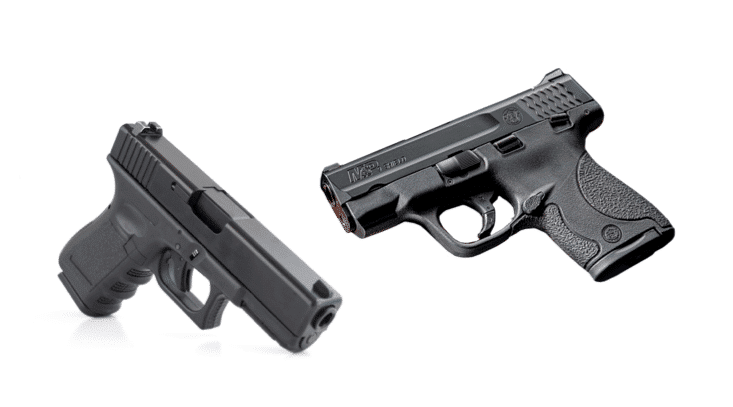 image of Glock 43 vs Shield