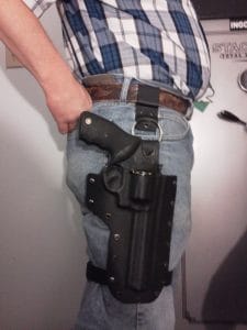 a picture of a Revolver Leg Holster