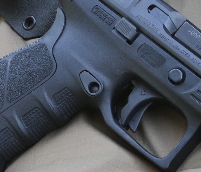 a picture of the Beretta APX trigger