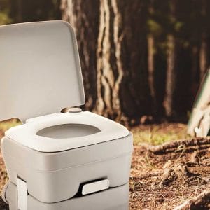 portable camp toilet