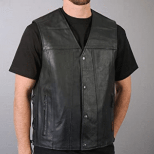 Hot Leathers Unisex-Adult Concealed Carry Leather Vest