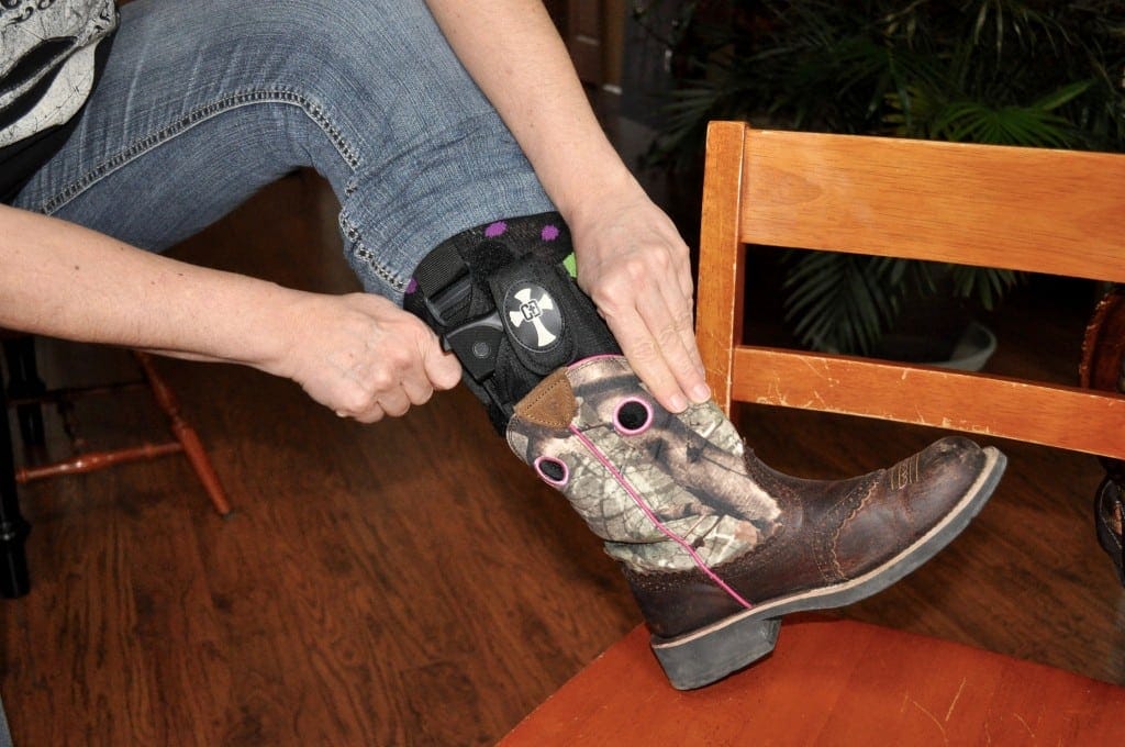 wearing concealed carry boots