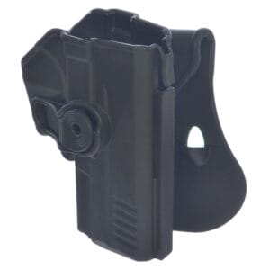 The Imi Retention Roto Holster is specifically designed for military and police personnel