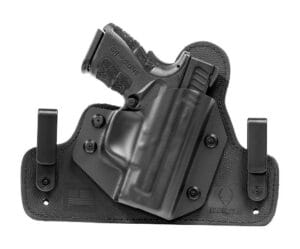 The Alien Gear Holsters Cloak Tuck 3.0 inside the waistband uses a soft neoprene backing for the part of the holster that touches the body