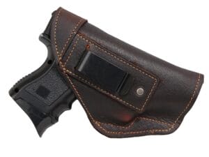 Barsony Brown Leather IWB Holster for Ruger p89