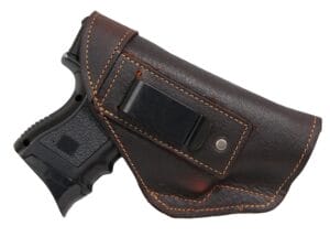 Barsony Brown Leather IWB