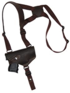 Barsony Leather Harness Shoulder Holster