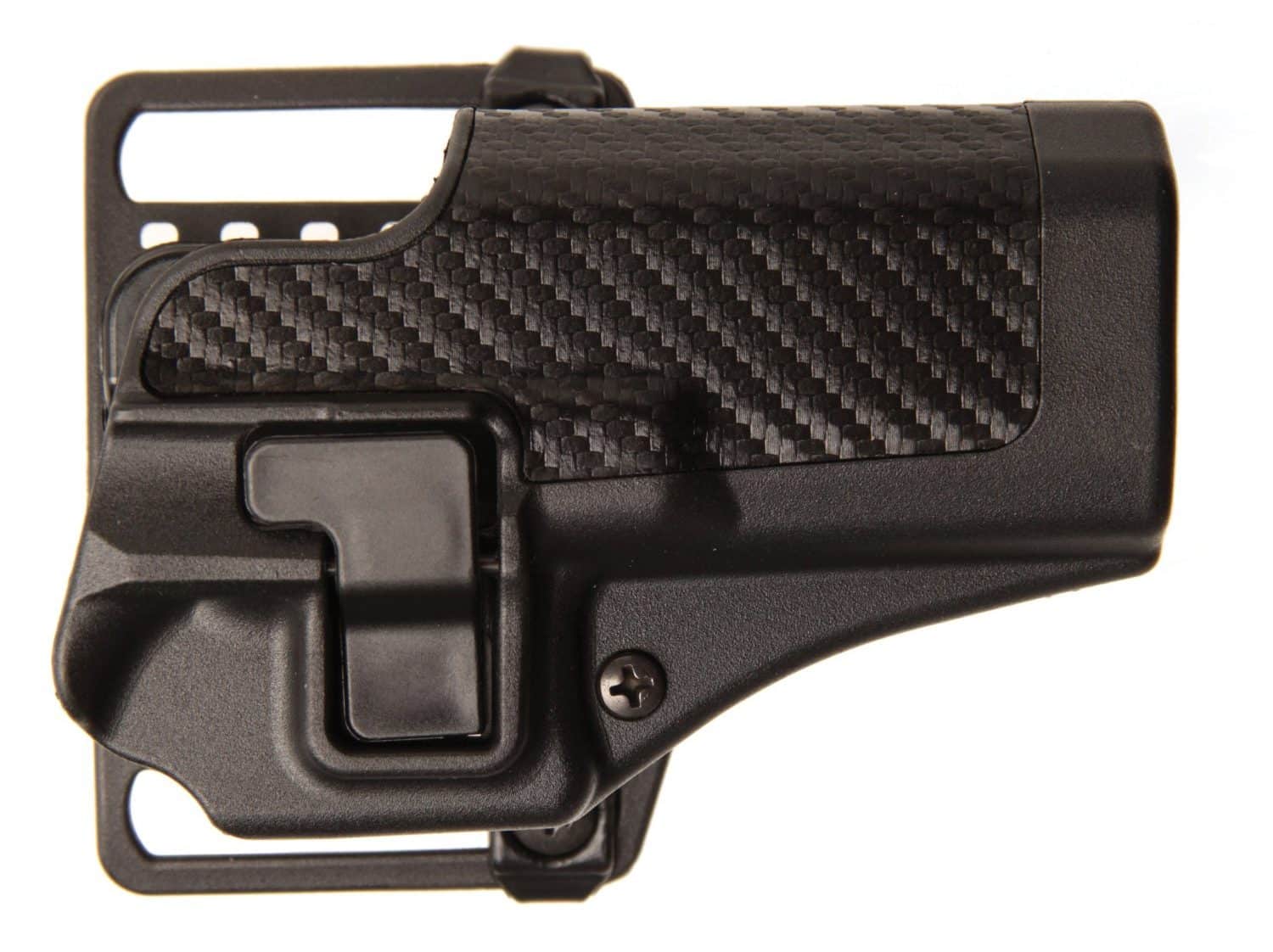  The Blackhawk SERPA CQC Holster has a speed cut design for easy draw