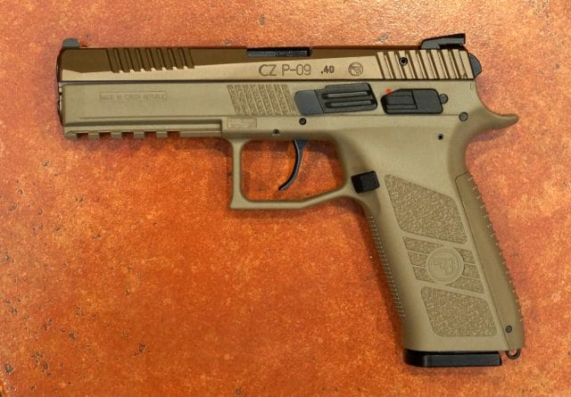 The CZ P09 has one of the largest magazine capacities