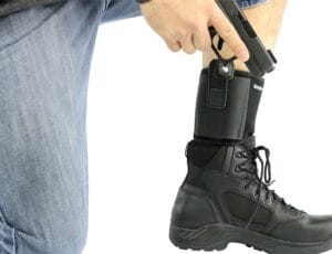The ComfortTac Ultimate Ankle Holster is also completely silent, with no velcro to give away your position.