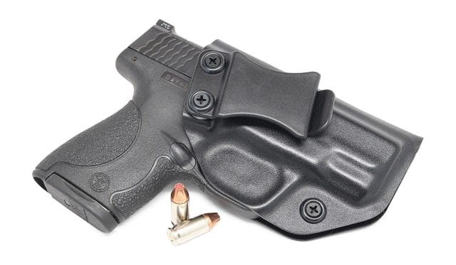The Concealment Express Kydex IWB Holster is particularly good for carrying large, bulky guns such as larger Glocks like the G19