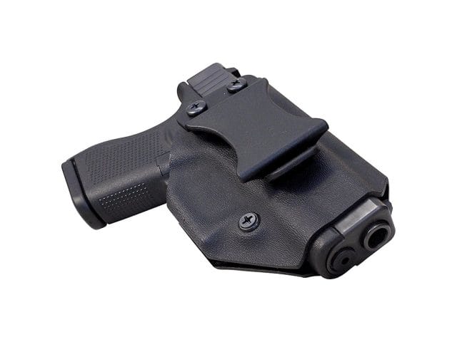 The Fierce Defender Inside Waistband Kydex Glock 23 Holster is made from thick .08 kydex material