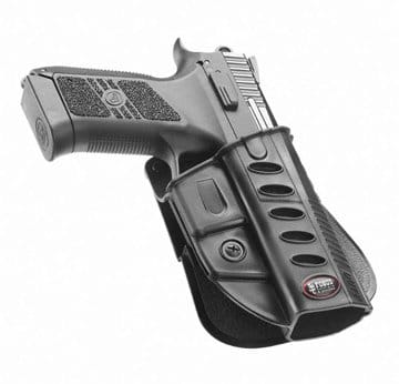 image of Fobus CZ-DUTY Black Belt Gun Holster BELT Holster