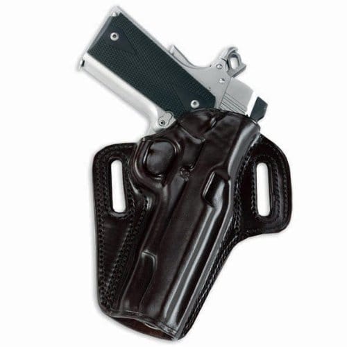 Kimber Ultra Carry 1911  All Leather Molded Paddle Holster BLACK RH 