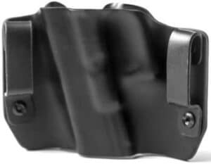 The Kryptek Typhon Kydex OWB Holster rides high and close to the body for better concealment