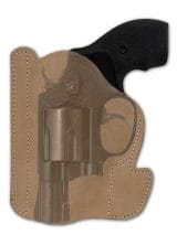 Leather Gun Concealment Holster for 2” Snub-Nose by Barsony Holsters