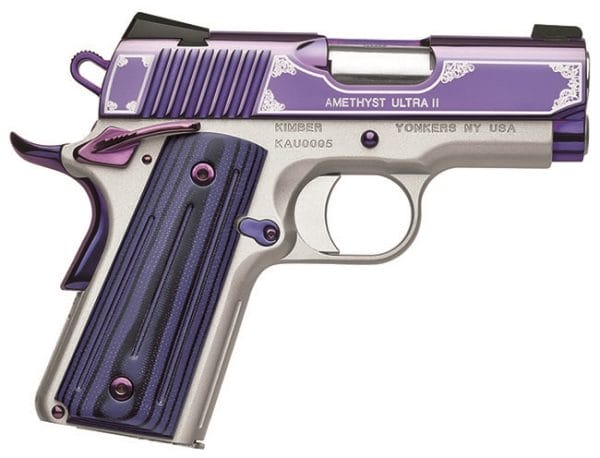 The Kimber Amethyst Ultra II comes in either 9mm or .45 mini