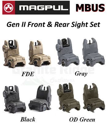 image of the Magpul Gen 2 BUIS