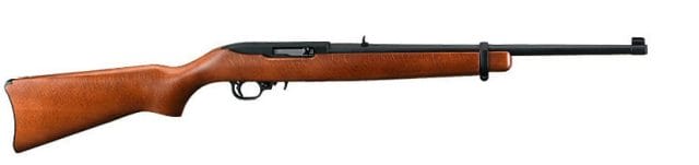 Image of a Ruger 10 22 rifle