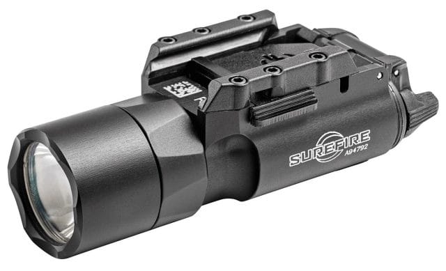 image of the best SureFire X300 tac led flashlight attachment for your ar15