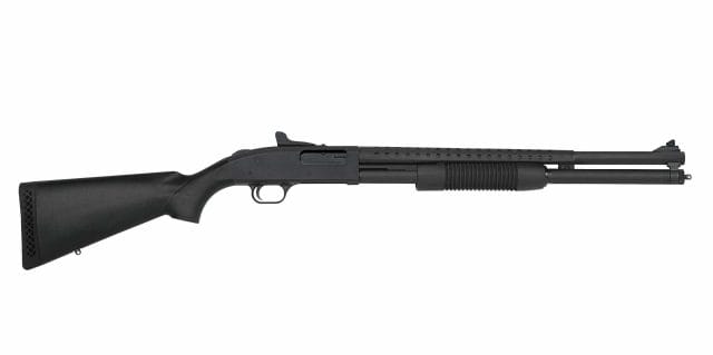 The Mossberg 500 Tactical 8 shot shotgun is one we consider the top beginner shotgun