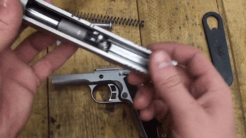 Video of 1911 disassembly where I remove the firing pin from the slide stop