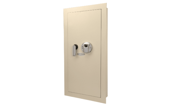 The Barska Large Biometric Wall Safe enables you to program as many as 120 different fingerprints