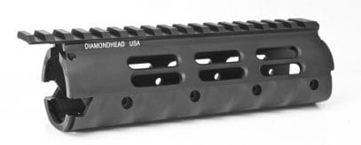 Black handguard that is made to be a drop in piece