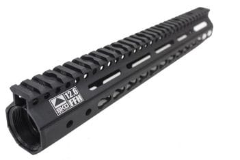 picture of a black ar 15 handguard