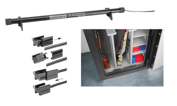 The Lockdown Original Gun Safe Dehumidifier Rod helps to maintain the temperature within your gun safe