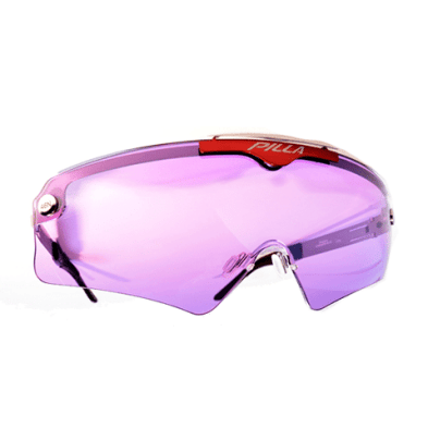 purple shooting glasses