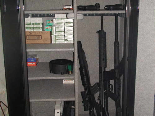 Know your gun safe capacity and think about the future storage needed