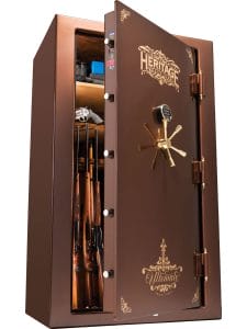 The Heritage Safe Company produces high quality and functional gun safes