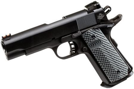 The 10mm Rock Island Armory TAC Ultra MS pistol's sleek design makes it ideal for conceal and carry purposes
