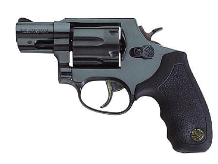 The Taurus Model 617 is a double action seven shot snub-nosed revolver