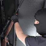 Protecting gun theft against a thief stealing a gun