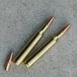 270 Winchester caliber bullet
