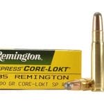 .35 Remington caliber bullet