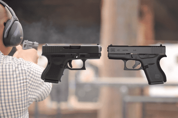 image of Glock 26 vs Glock 43