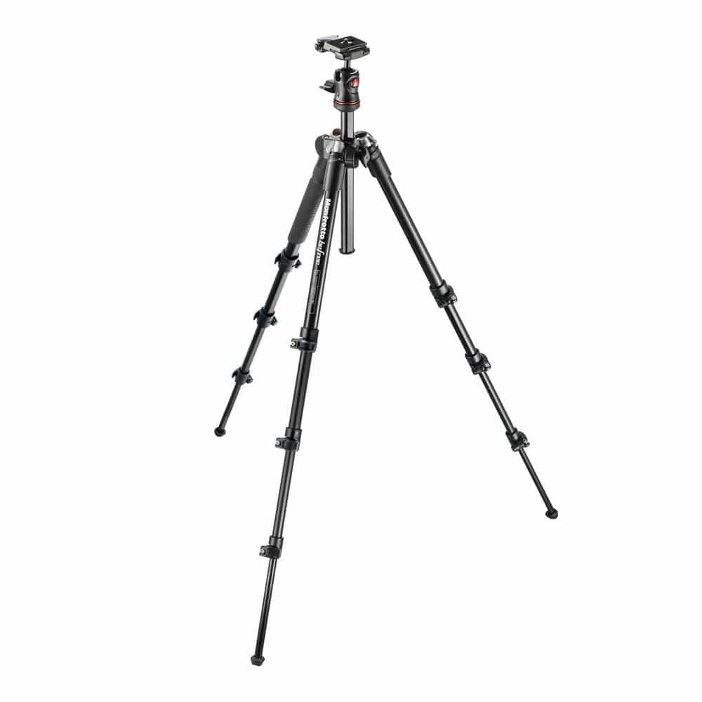 image of Manfrotto BeFree Compact Travel Aluminum Alloy Tripod