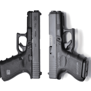 image of glock 19 vs 26