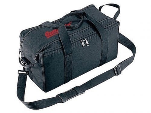 The Gunmate Pistol Range Bag provides enough room to fit two handguns and a good deal of gear and accessories
