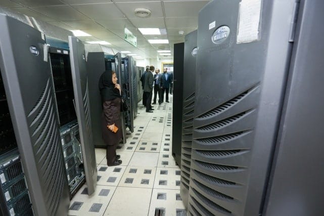 image of internet servers