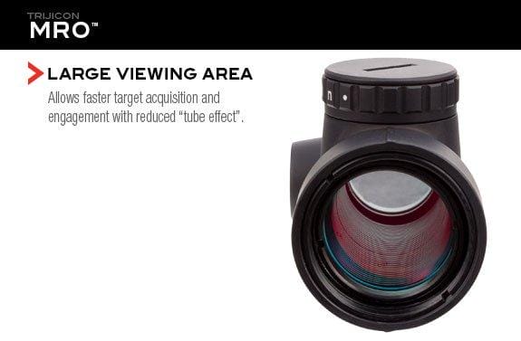 The Trijicon MRO Lens - The Main Differentiating Factor