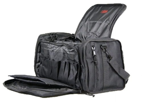 The Osage River Tactical Range Bag, in black color