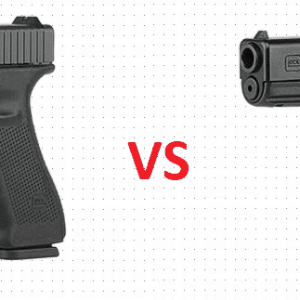 image of glock comparison 22 vs 23
